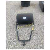 Lawn Roller Black Plastic