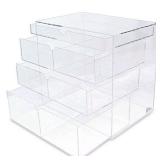 IKee Design Acrylic Cosmetics Makeup Organizer