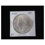 Uncirculated 1889 Morgan Dollar