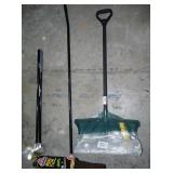 Shovel Push Broom & Scooper