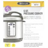 Bella 6 Qt Pressure Cooker