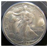 1942 PCGS MS65 Walking Liberty Half  Super High Gr