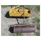 Yard roller, yard aerator