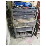 Gray Tool Box and Contents