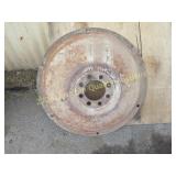 Interior of Tractor Wheel, believe for an 8N