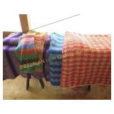 crocheted/knitted items group