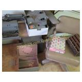vintage office items group