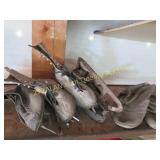 Vintage Ice Skates, slippers