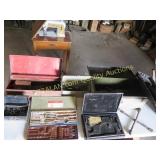 table full of tool items