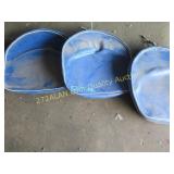 3 covers for vintage tractor seats