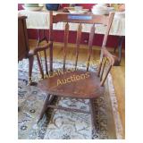 Vintage Ladies Rocking Chair