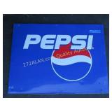 Pepsi Sign 30x 22 1/2