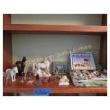 Animal figurines group