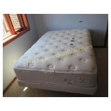 Full SIze Bed frame, mattress, box, upstairs