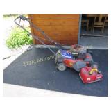 AWD Mower and gas cans, tested, works