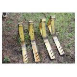 4 Yellow Cleats 4 Yellow Cleats