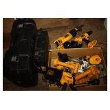 Assorted De Walt Drills, Light & More, Not Tested Assorted De Walt Drills, Light & More, Not Tested
