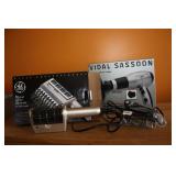 Vidal Sassoon Hairdrier & GE Styling Drier Vidal Sassoon Hairdrier & GE Styling Drier