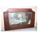 Wood Framed Mirror 21.5 x 31.5