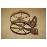 Antique Tobacco Planter Wheels