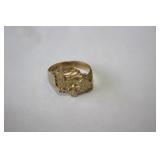 10K Gold Truck Ring