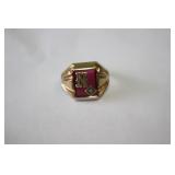 10K Gold Signet Ring