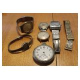 Timex, Lanco, De Vongs, Waltham & Equity Pocket Timex, Lanco, De Vongs, Waltham & Equity Pocket