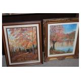 2 Oil Paintings on Board 2 Oil Paintings on Board