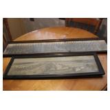 Camp Bonden 1916, 27L & London 1918, 39.5L Framed Camp Bonden 1916, 27L & London 1918, 39.5L Framed
