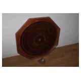 Crockinole Board with Men Crockinole Board with Men