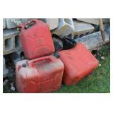 3 Gas Cans 3 Gas Cans