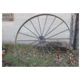 Metal Wagon Wheel 52D Metal Wagon Wheel 52D