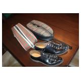 2 Pairs of Bowling Shoes, Approx Size 6 & 10? 2 Pairs of Bowling Shoes, Approx Size 6 & 10?