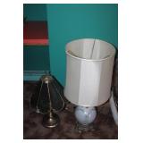 2 Lamps, One with Prisms 2 Lamps, One with Prisms