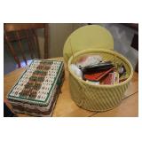 Sewing Box & Contents Sewing Box & Contents