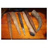 Wooden Pegs & Metal Peg & Horn Wooden Pegs & Metal Peg & Horn