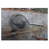 2 Fishing Poles & Net 2 Fishing Poles & Net