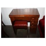 Singer Sewing Machine & Stool