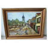 Signed Oil Painting 22.5 x 28.5