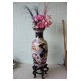Lovely Vase on Stand 31H
