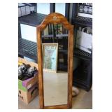 Wood Framed Mirror 16 x 45.5
