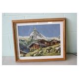 Mountain Scene Tapestry 18.5 x 22
