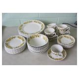 40 Pieces of Myott-Chantilly Dinner Service