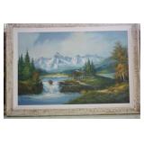 Signed Oil Painting 30 x 42