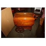 Drop Leaf Tea Cart