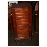 Lovely Standing Jewellery Box 17.5 x 14.5 x 40H