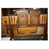 Queen Size Headboard & Bed Frame