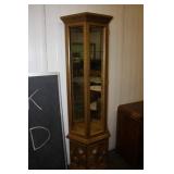 Lighted Display Cupboard 24 x 11 x 72H