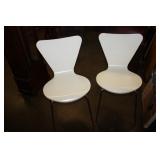 2 Modern Chairs