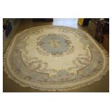 'Alexanian' Oval Wool Rug 92 x 192